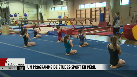 Reportage de radio canada sur le programme concililiation étude sport – École Carillon